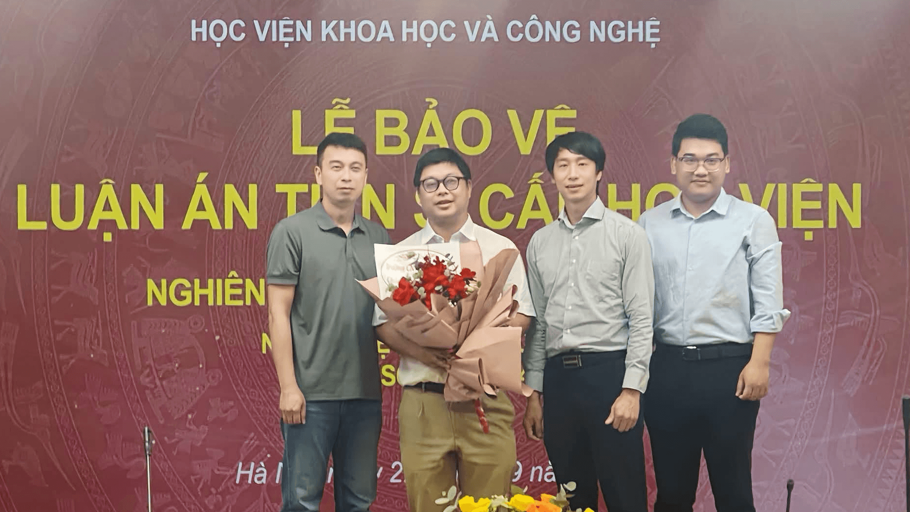 A2I Lab congratulates lecturer Pham Thanh Dat on successfully defending his PhD thesis